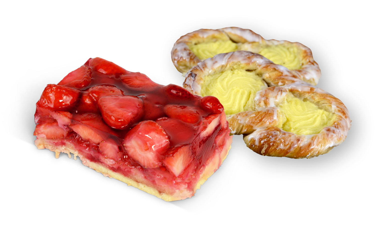 Kuchen und Teilchen