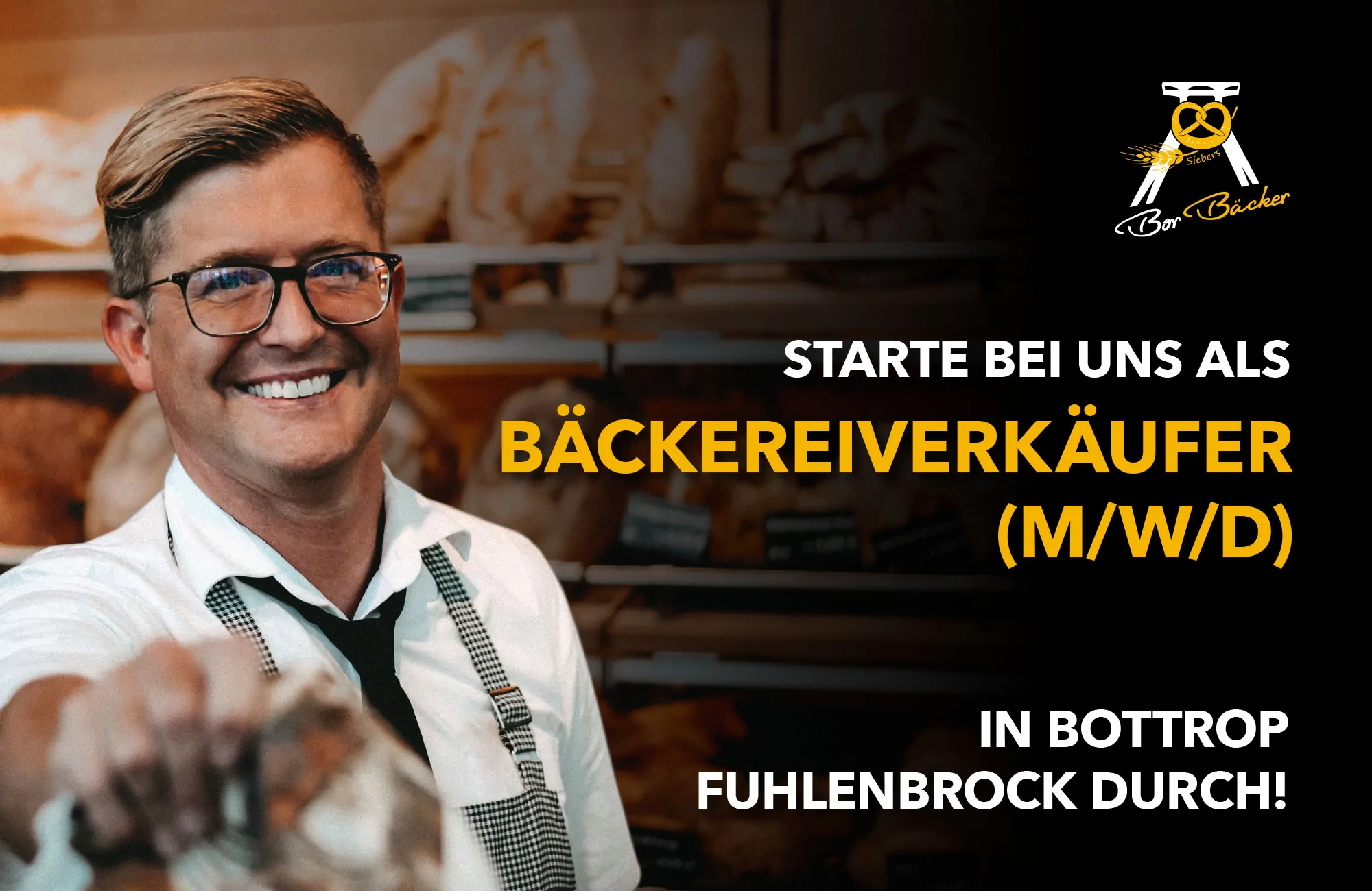 Stellenangebot Bäckereiverkäufer Fachgeschäfte Bottrop Fuhlenbrock
